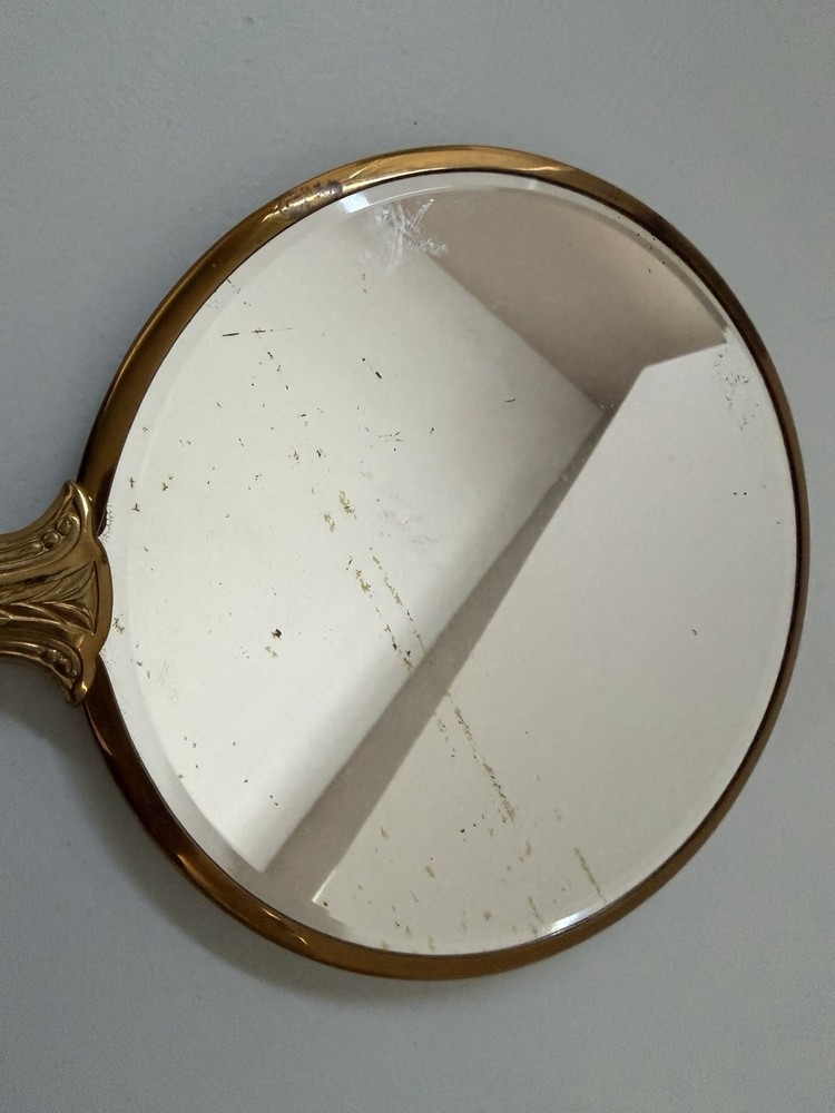 Vintage Hairbrush & Mirror Set
