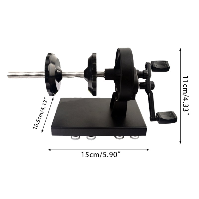 Multi-Function Fishing Line Winder Spooler Machine Station Casting and Spinning