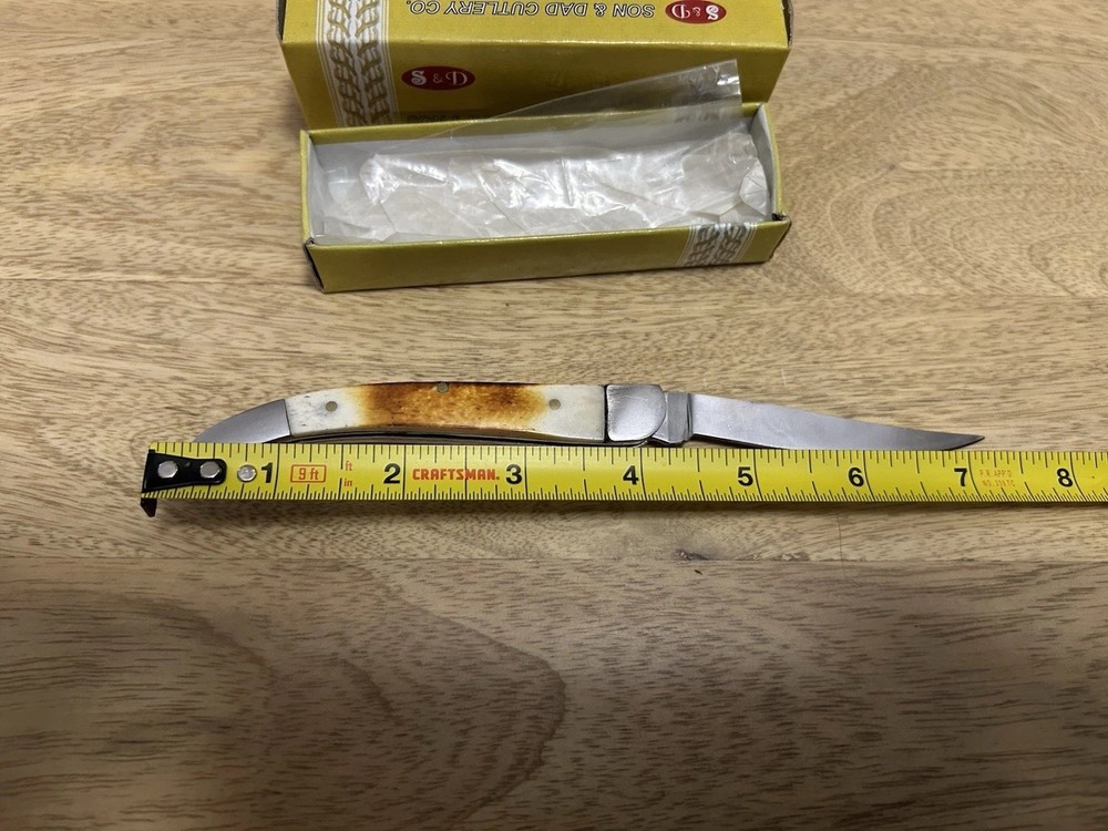 Son & Dad Cutlery Co. hand-crafted knife