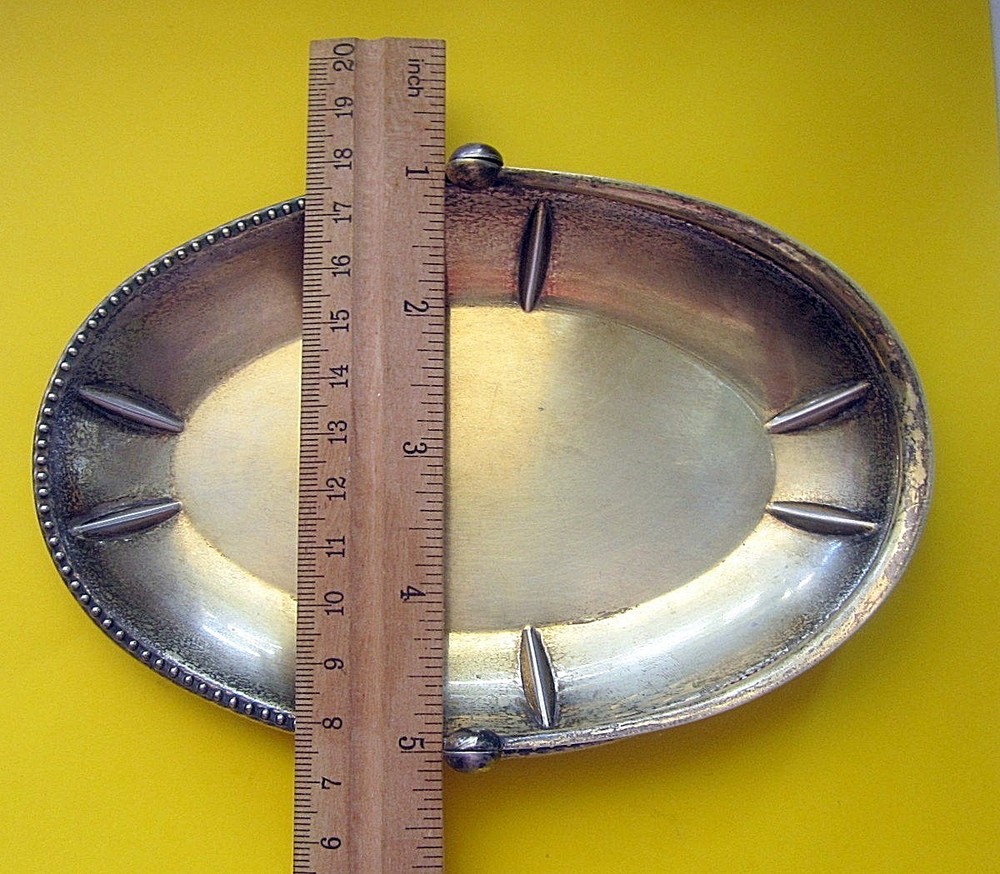 Vintage Soviet Silver 875 Bowl For Sweets