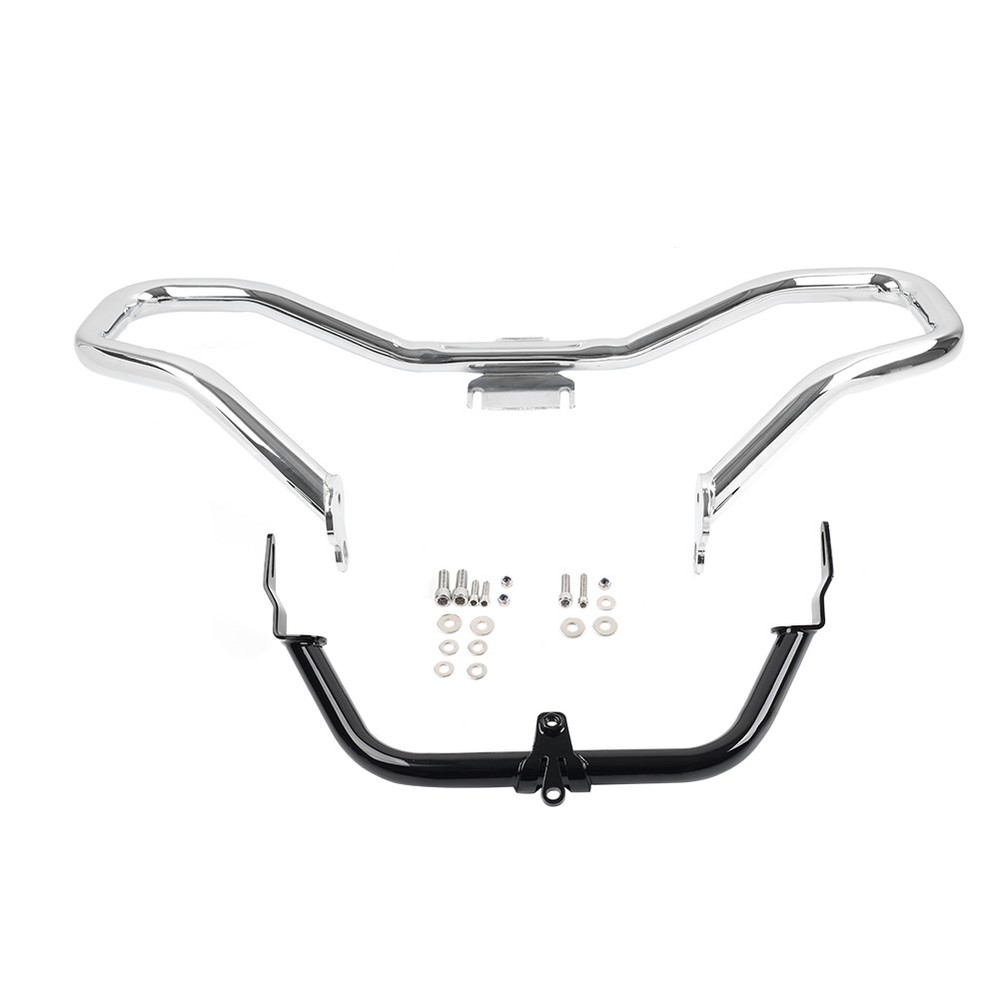 Engine Guard Bar Fairing Support Bracket For Harley Road Glide FLTRX 15-23 B+Chr