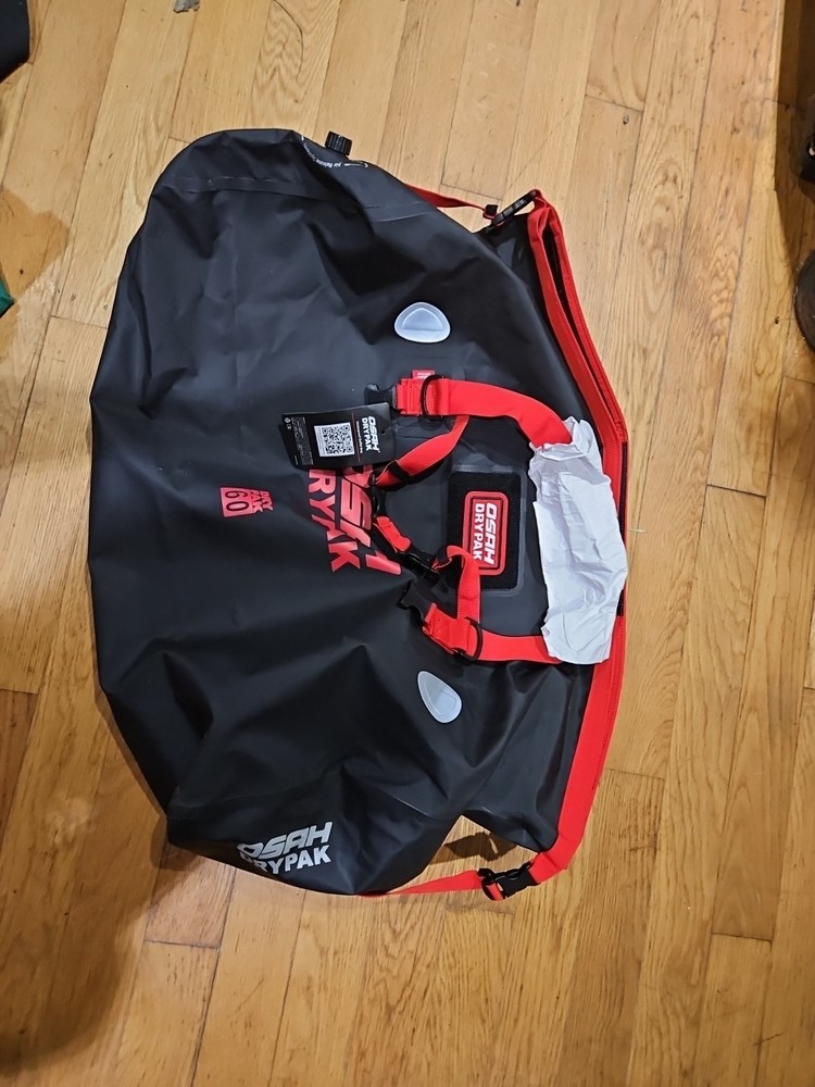 Osah Dry Pak Waterproof Duffel Bag 60L NWT