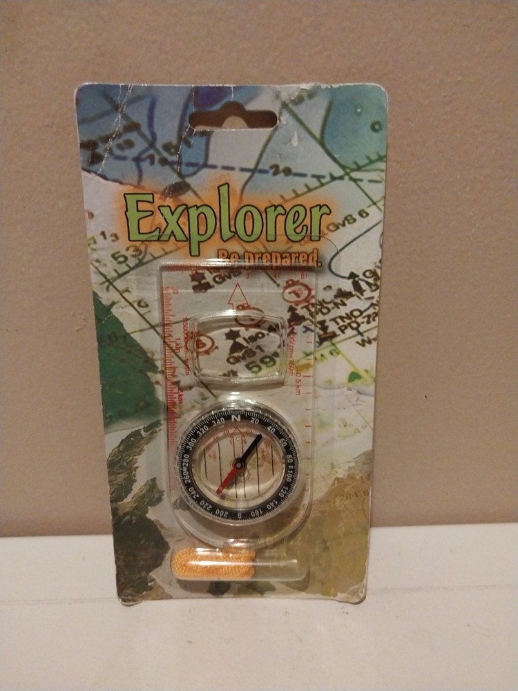 Explorer Be Prepared Compass Brand New In Package