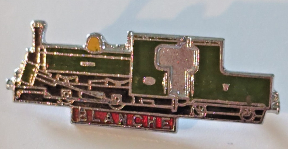 Blanche Train - Metal Lapel / Hat Pin