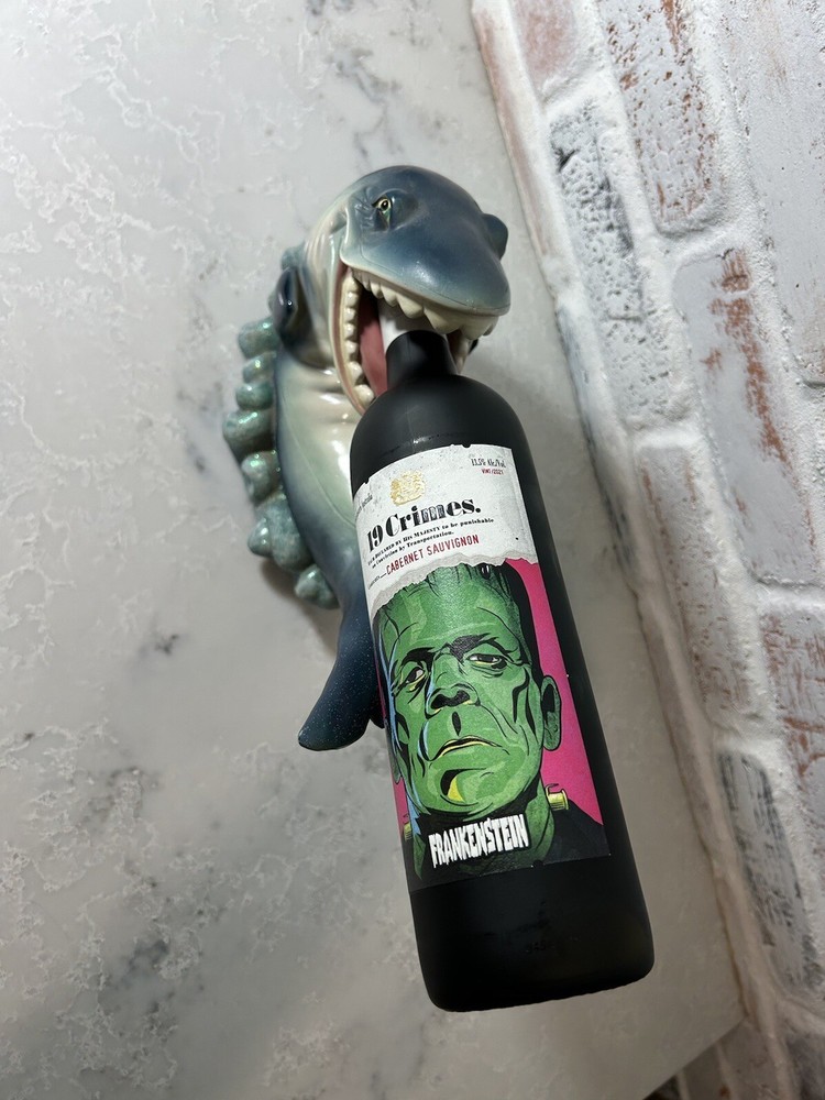 Adorable, Great White Shark, Wine Holder, Great Conversation Piece!
