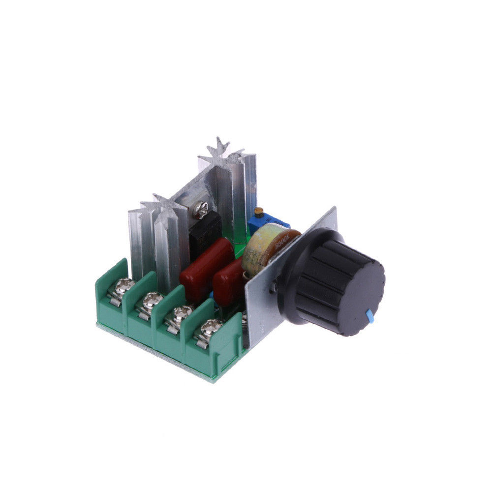 220V AC 2000W Thyristor Electronic Volt Regulator Governor Speed Controller