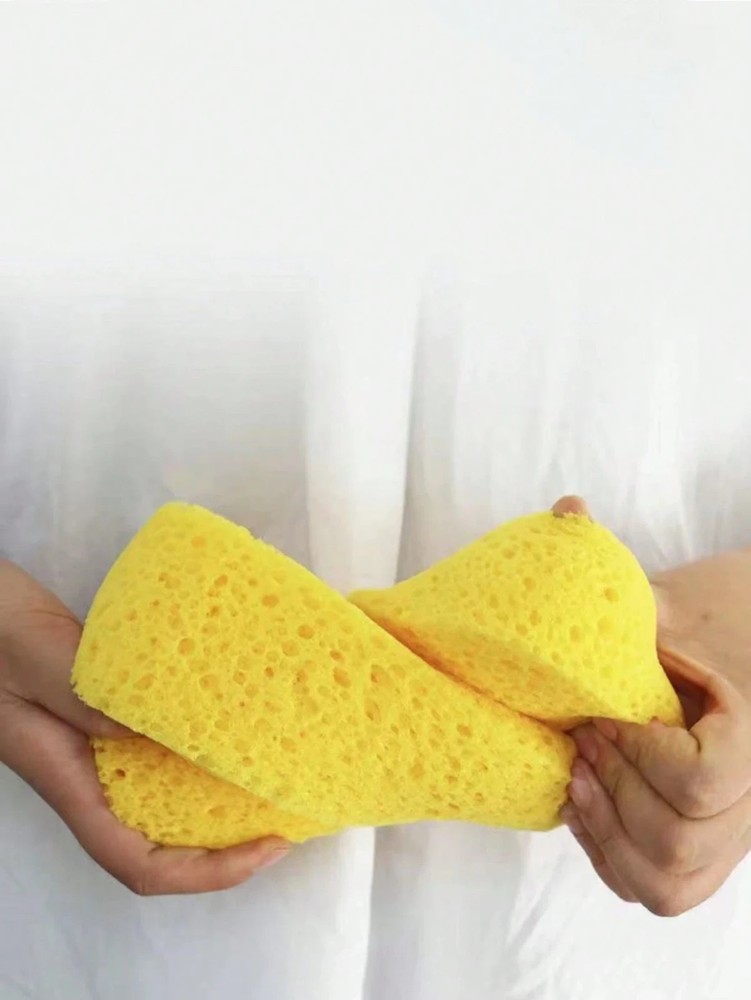Compressed Car Wash Sponge – Thick Honeycomb Absorbent Cleaning Block-UK