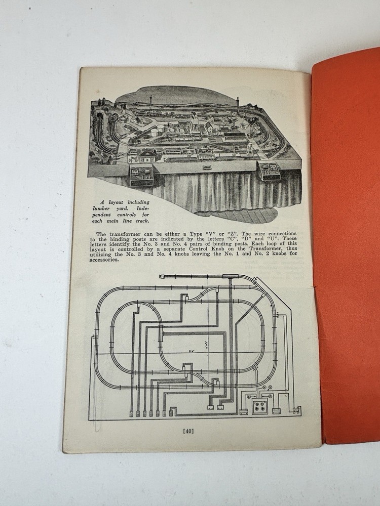 Original Lionel 1946 INSTRUCTIONS FOR ASSEMBLING & OPERATING LIONEL TRAINS Book
