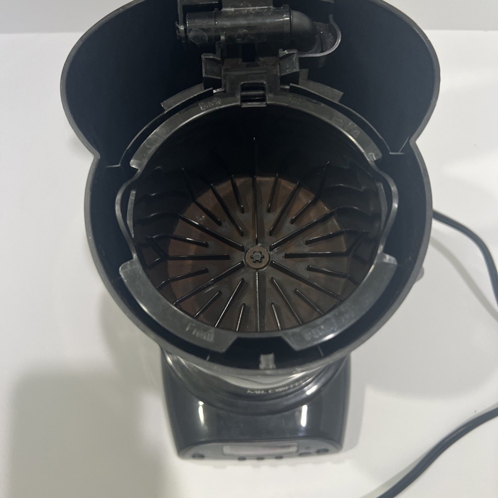 Mr Coffee Switch 4 Cup Drip Coffee Maker Brewer Model #DR5 - Black - TESTED