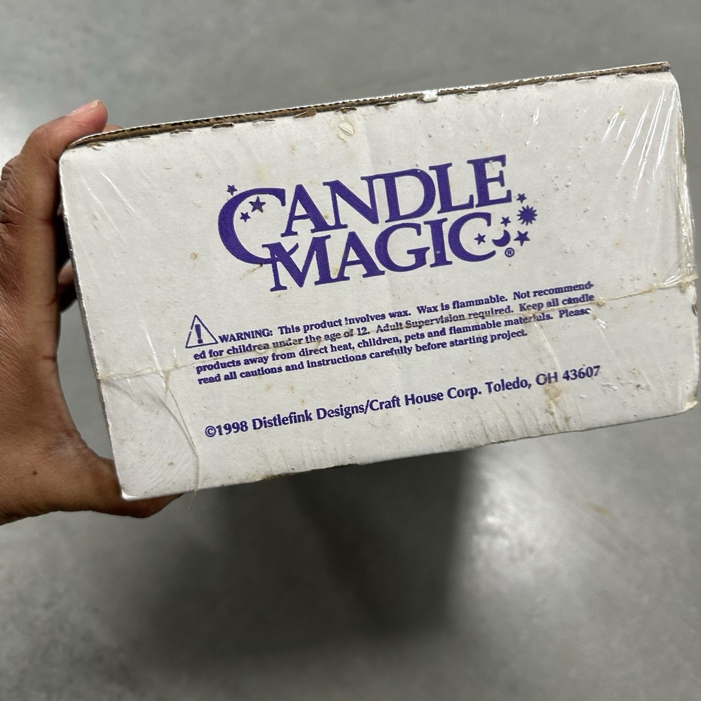 Candle Magic Snowflake Stacker Candles Making Kit New 23