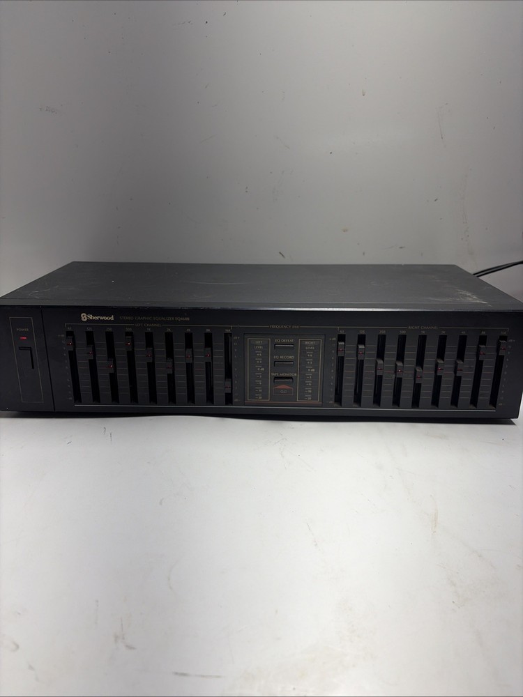 Vintage Sherwood EQ460B Stereo Equalizer - Works Great