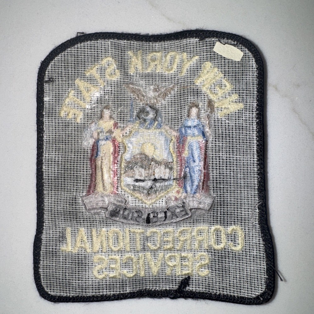 VINTAGE “NEW YORK STATE CORRECTIONAL SERVICES” PATCH