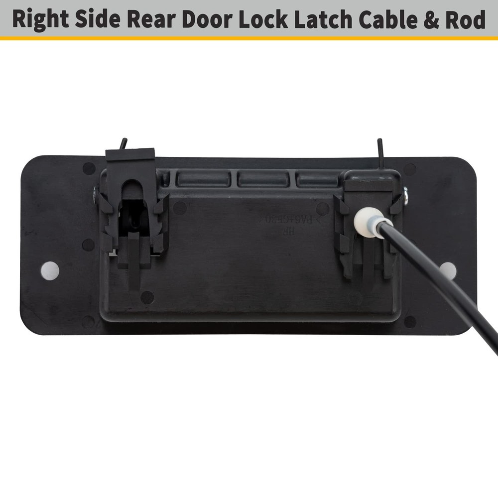 Qagea Rear Door Left Driver Side, 1992-2019 Ford E150 E250 E350 E450