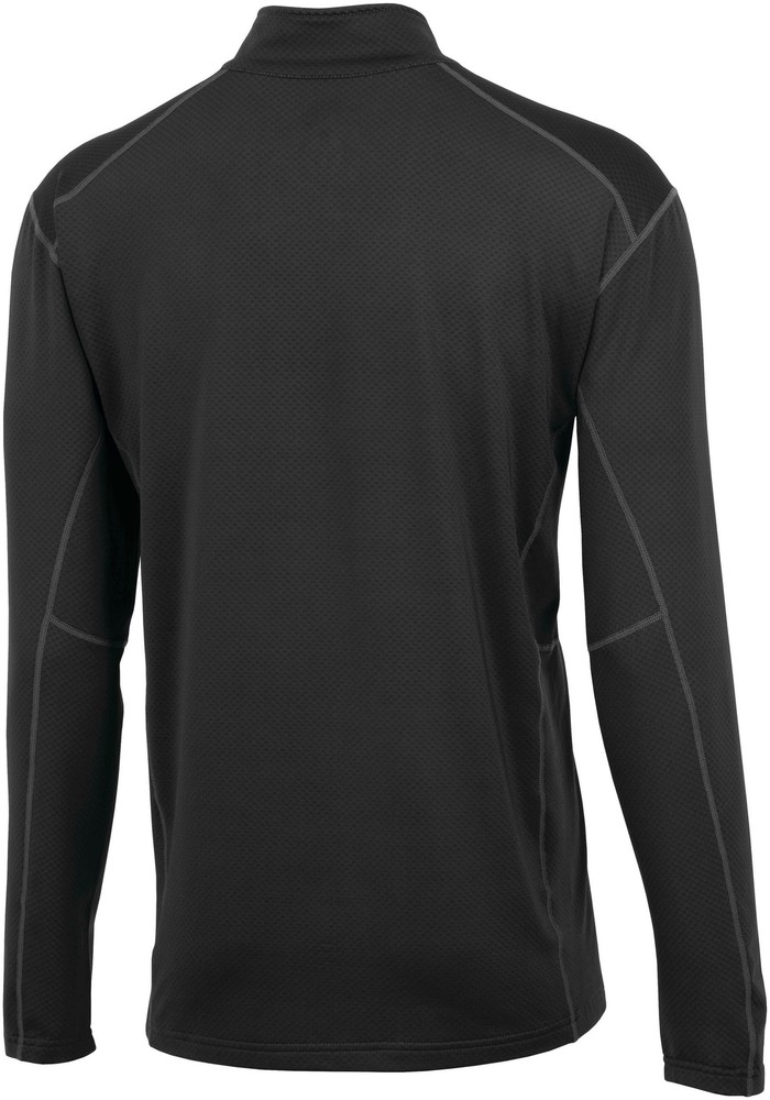 FirstGear Midweight Mens Base Layer Long Sleeve Top Dark Gray