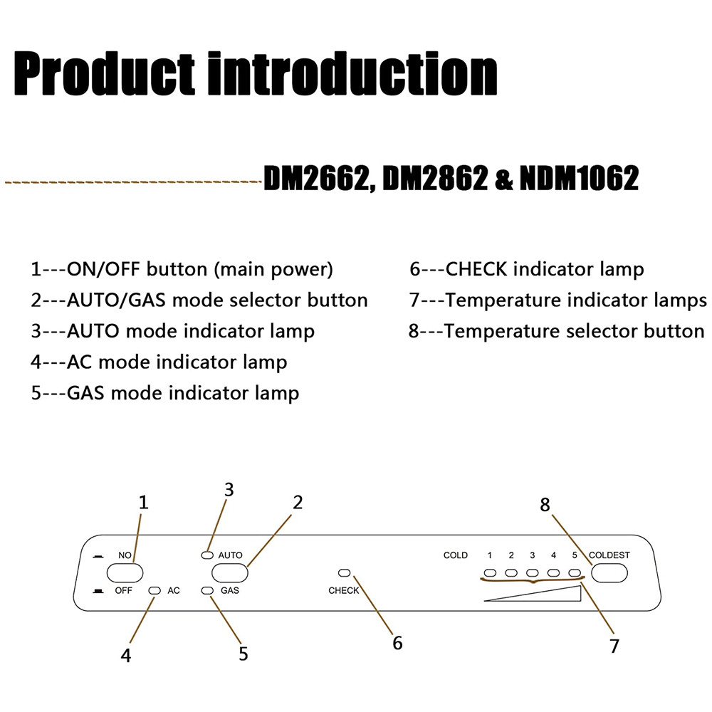 Refrigerator Eyebrow Power Control Circuit Board For Dometic Models 2932884014