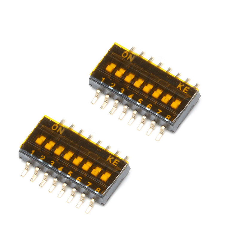 2 Way 4 Way 8 Way SPST SMD DIP DIL Toggle Switch 1.27mm Code Switch 1 TO 50Pcs