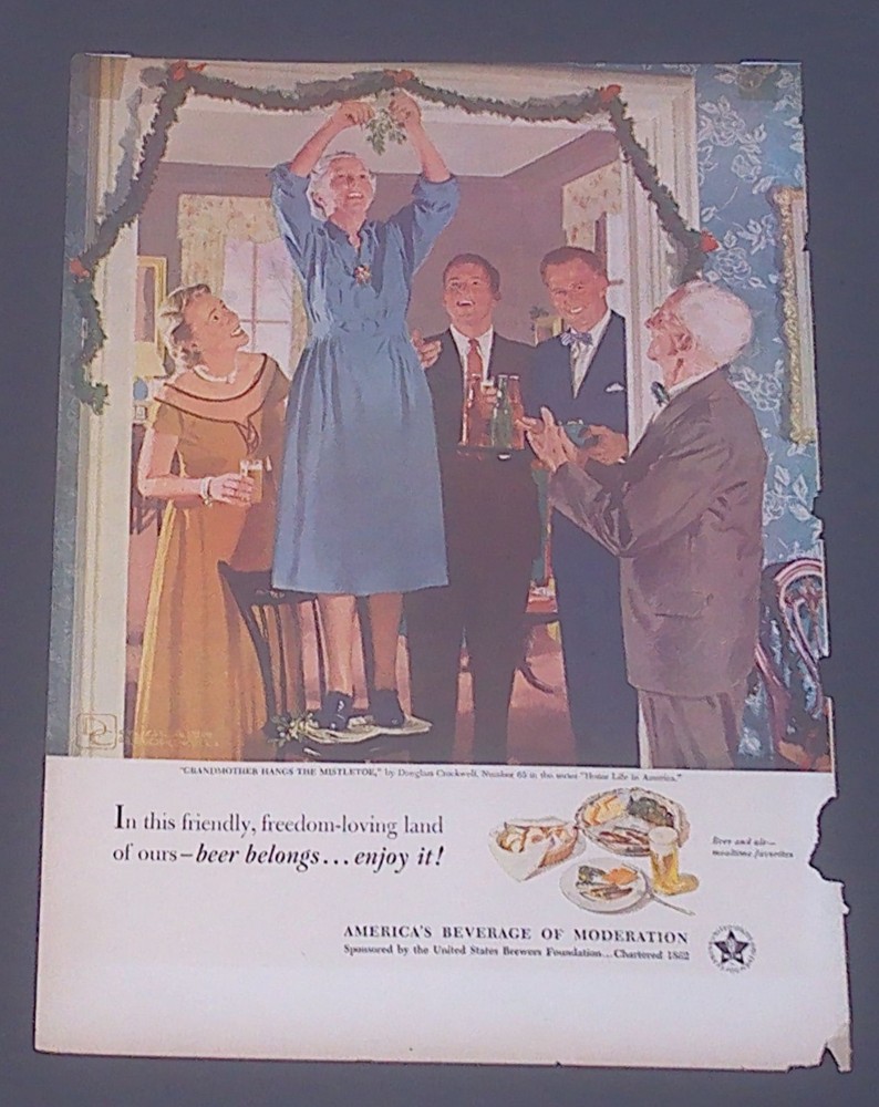 Beer Belongs   Enjoy it Advertisement