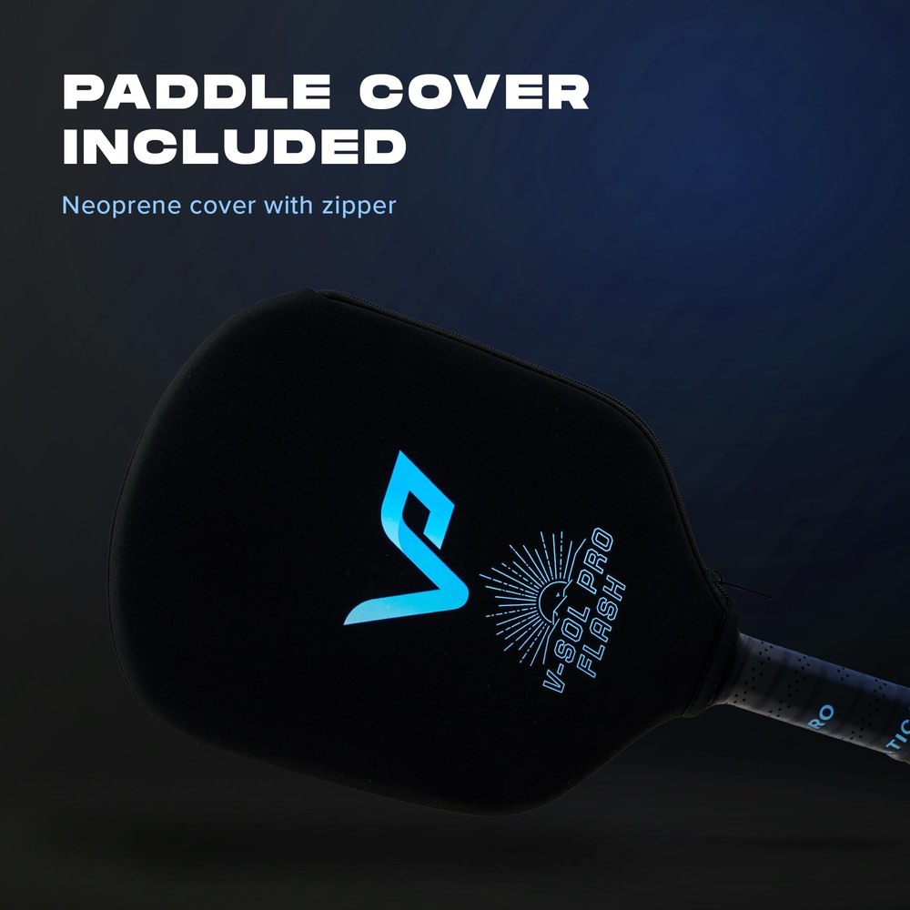 Vatic Pro - V-Sol Pro 16mm - Foam Core - Includes Paddle Cover (Flash Long Ha...