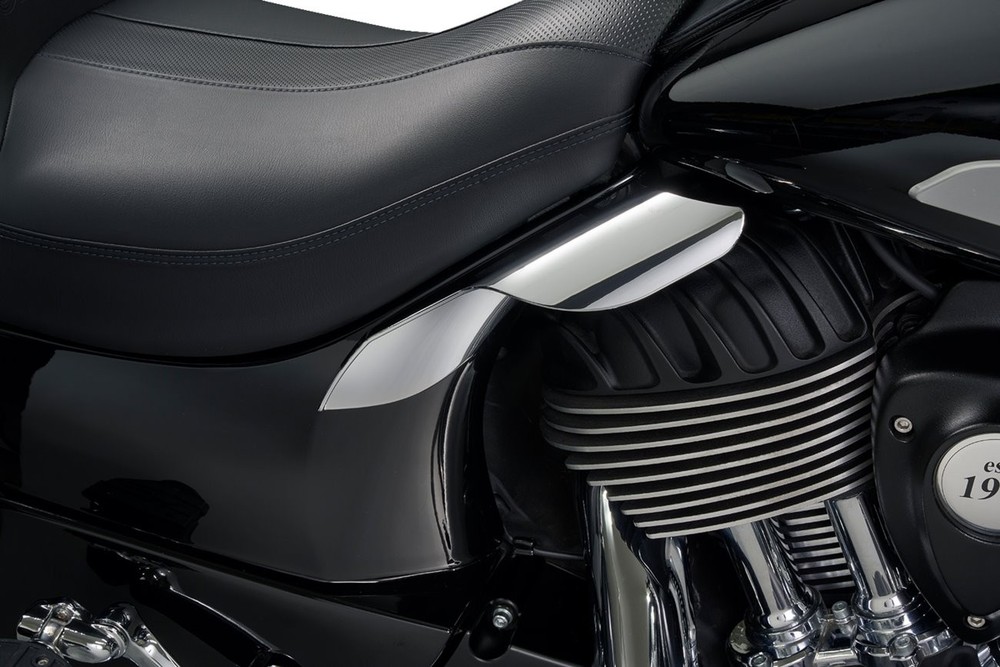 Ciro Chrome Heat Deflectors (16000)