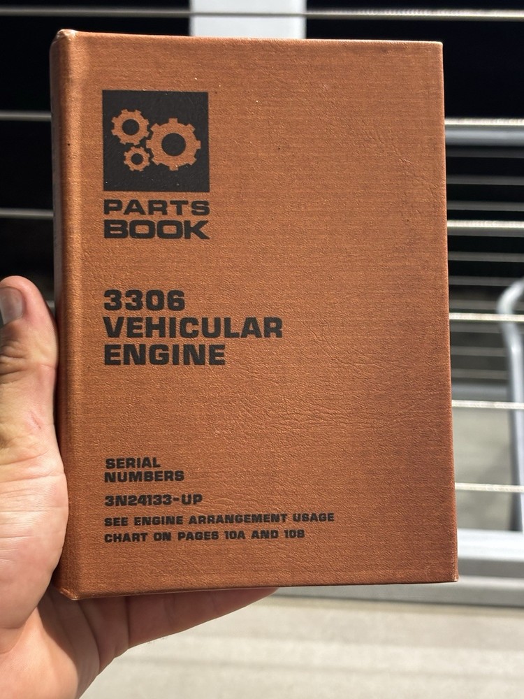 FALSE INSIDE STASH ENGINE PARTS BOOK Hide Away