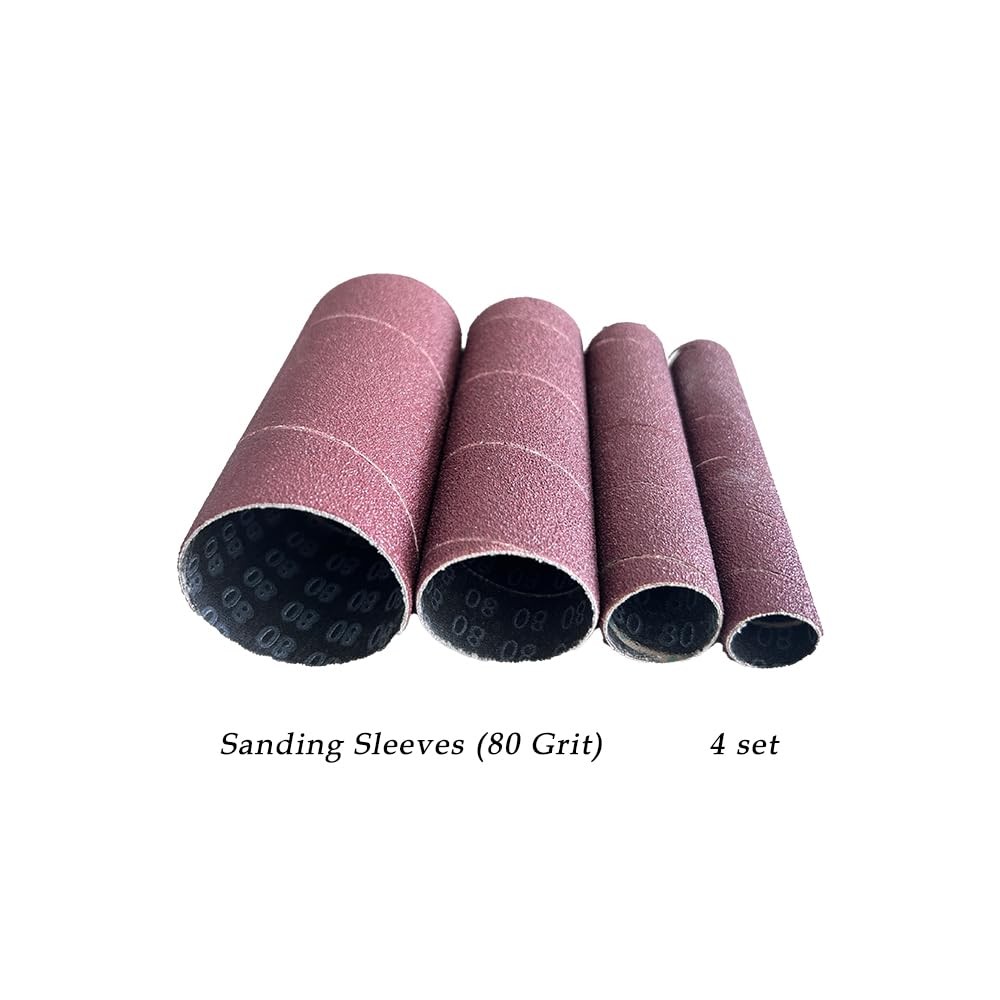 Spindle Sander Drum Kit Including Sanding Cylinder, (OD 3/4",...