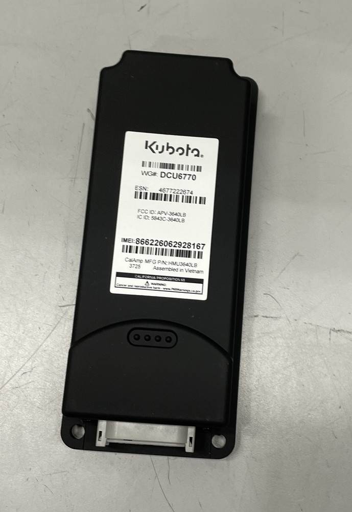 Kubota Tlematics Modem DCU6770