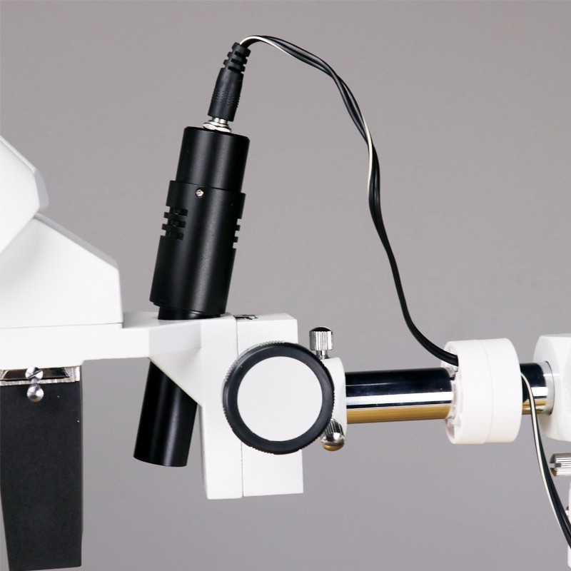 Dental Trolley Type Mobile Operation Microscope Root Canal Treatment Long Arm