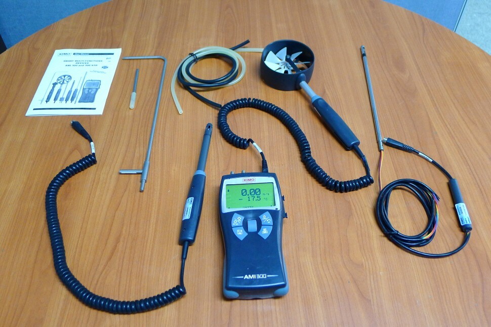 KIMO AMI300 Smart Multifunctions Devices Temperature, Anemometer, pressure meter