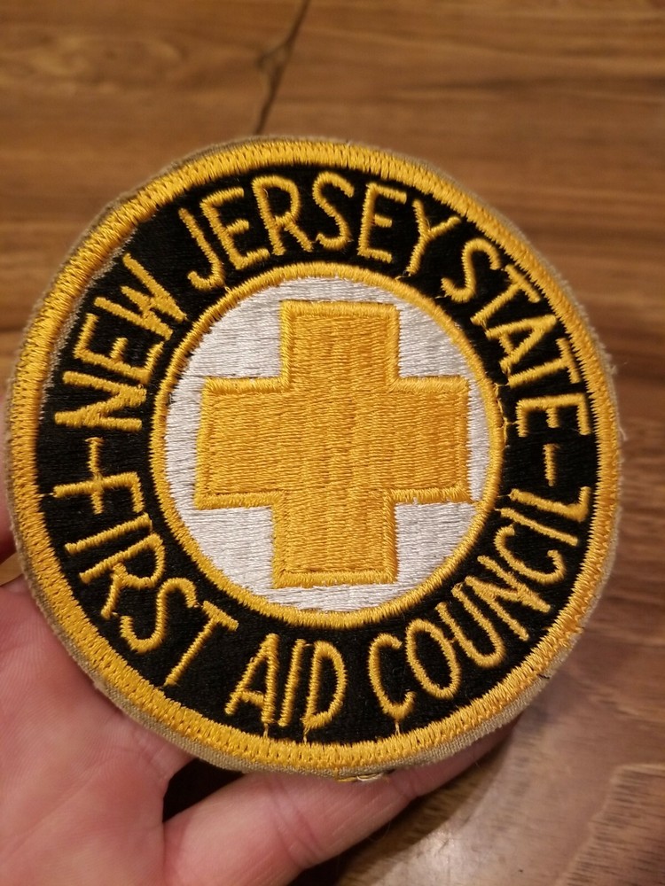 NEW JERSEY STATE FIRST AID COUNCIL Patch EMS NJ