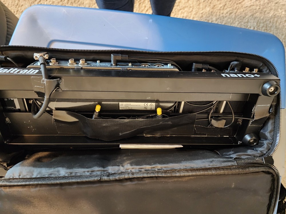 Guitar Pedal Board, Case, Cords, And Pedals