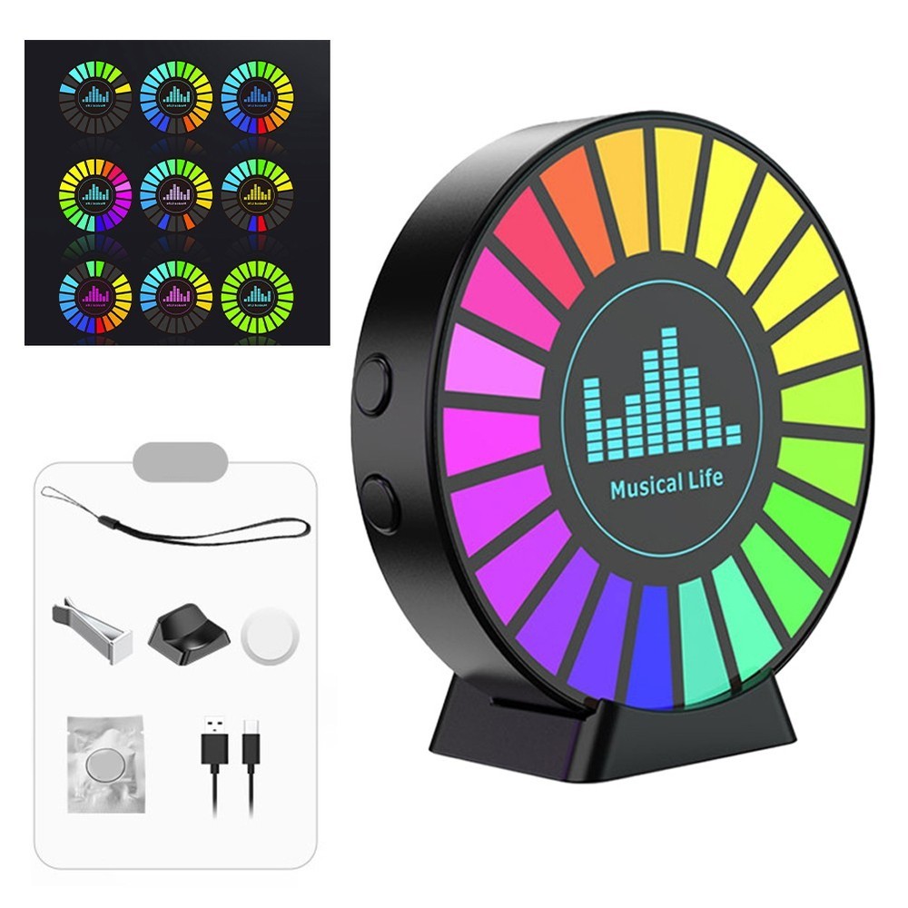 Sophisticated RGB Light with Microphone Designed for Investigation Use