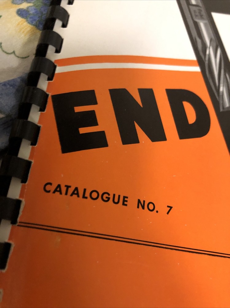 Pohl End Mills Catalogue No. 7 1959