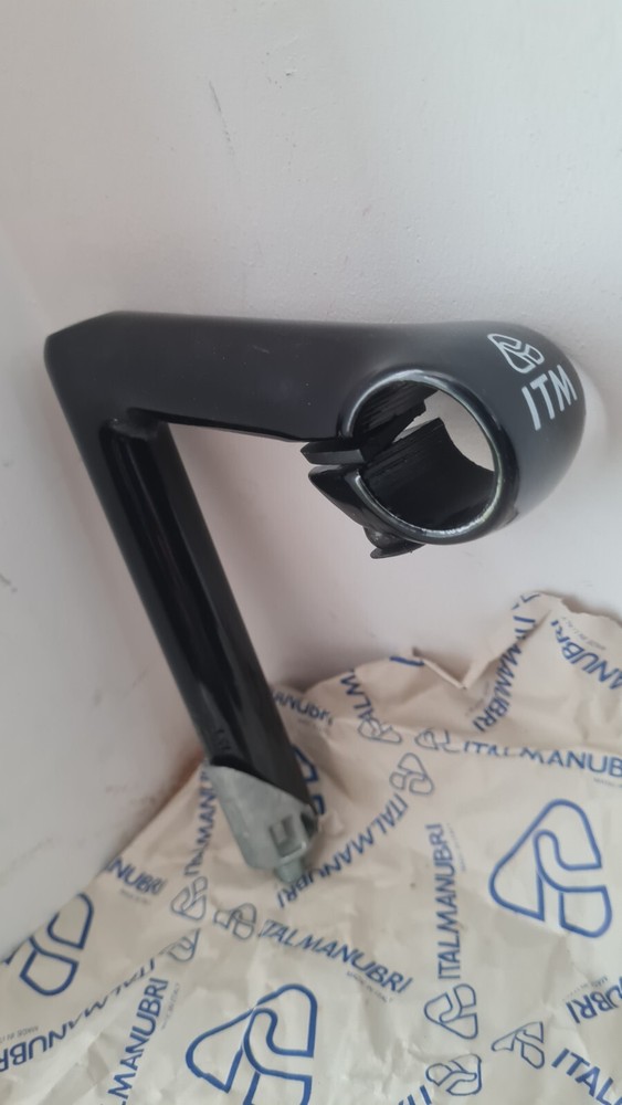 ITM Handlebar Mount Handlebar Support Black Vintage Nos 100MM