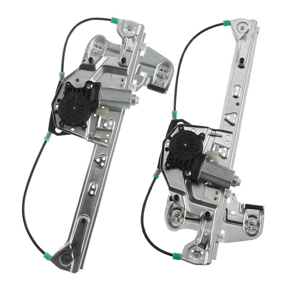 2x Rear Left & Right Window Regulator with Motor for Cadillac DeVille 2000-2005