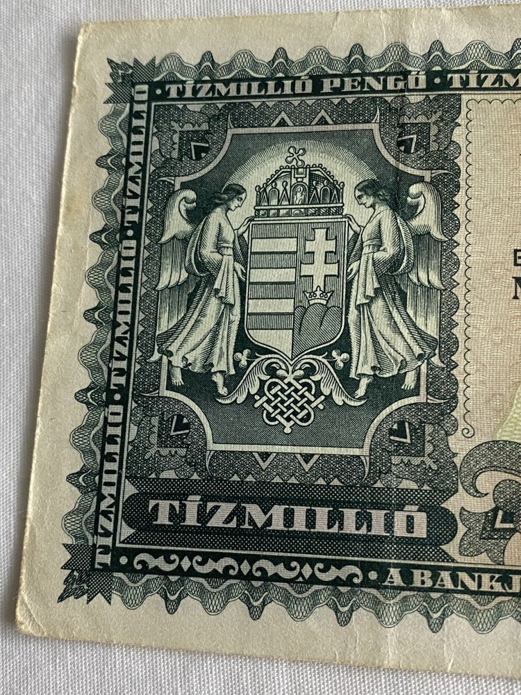 Hungary 1945 TizMillio Pengo