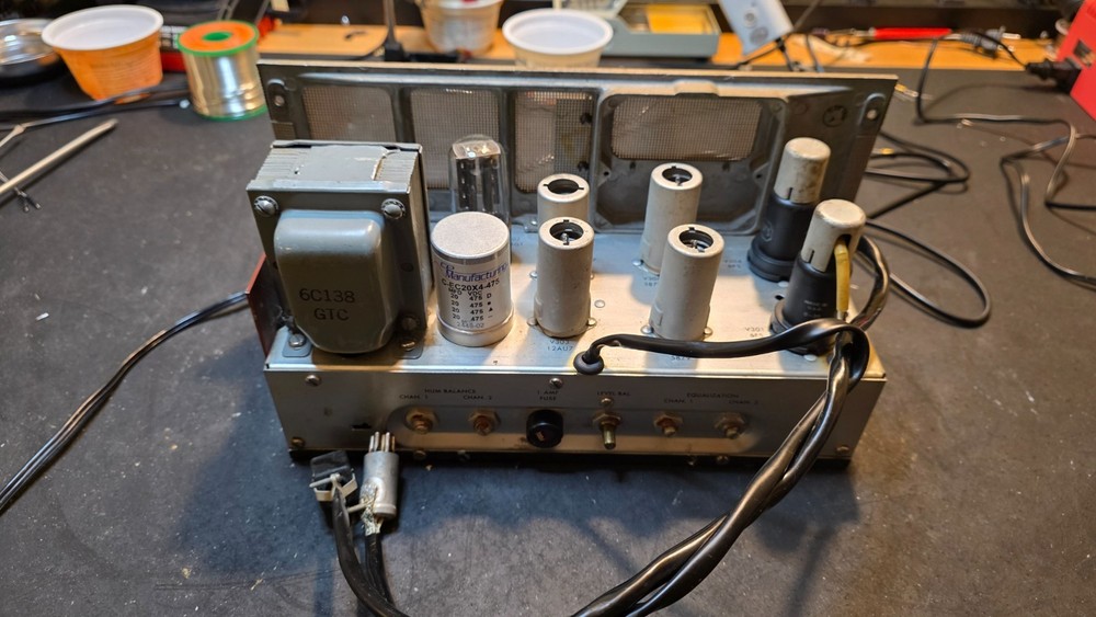 Amperex Model 612 Tape Player/Recorder Pre-amp