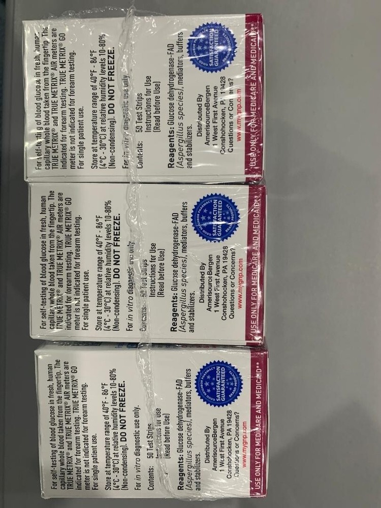 TRUE Metrix Blood Glucose 300 Test Strips Exp: 03/14/2025