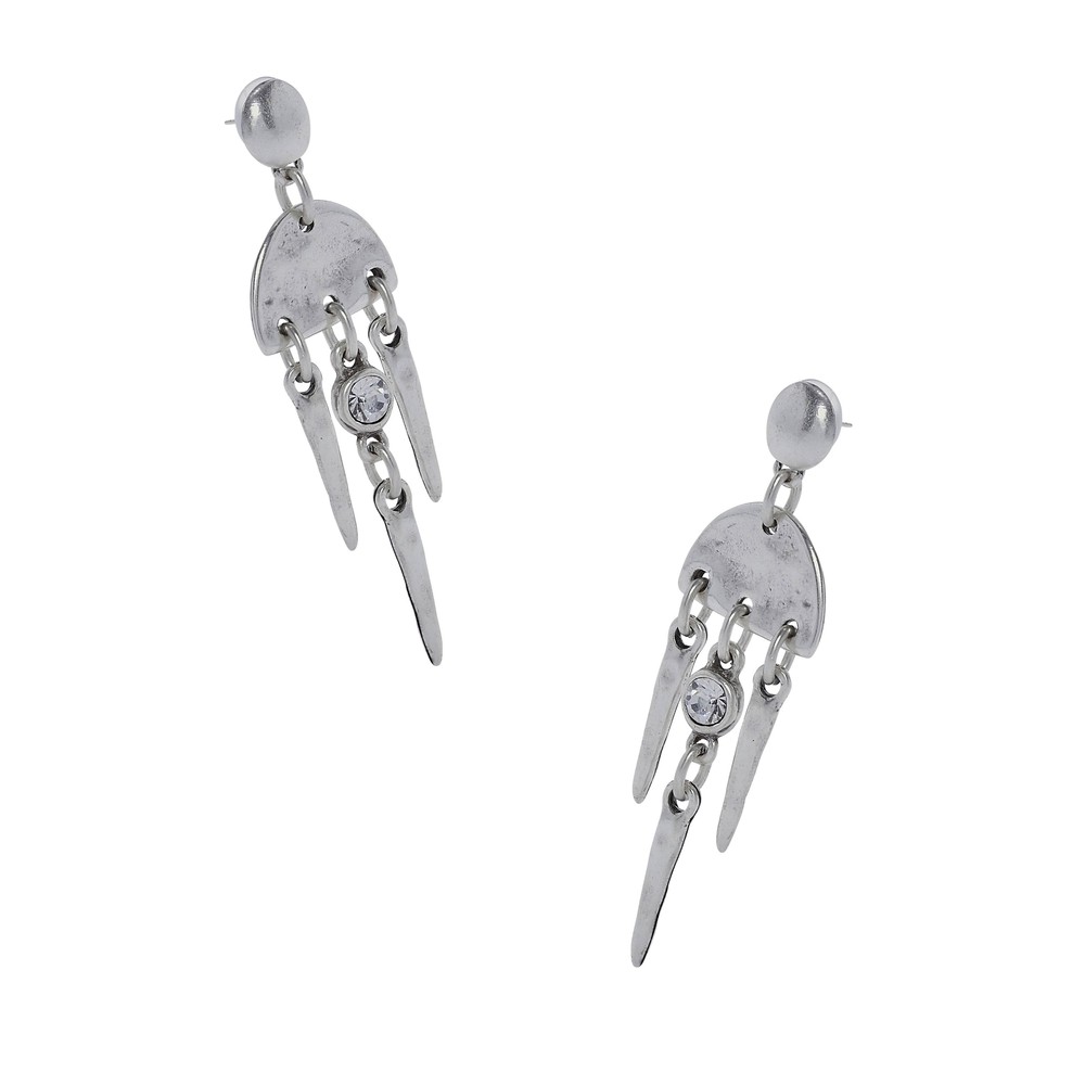 Handmade Pewter Earrings - 1835