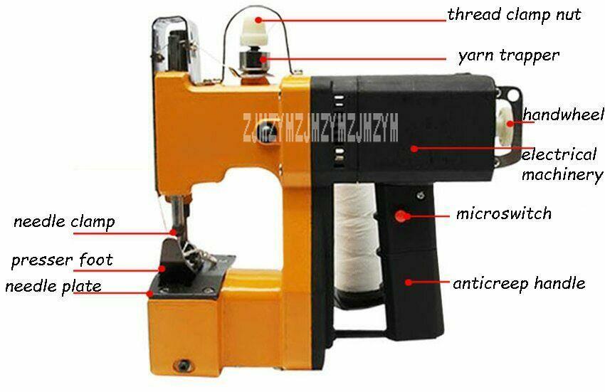 GK9-370 express bag woven packaging machine, sealing machine, sewing machine