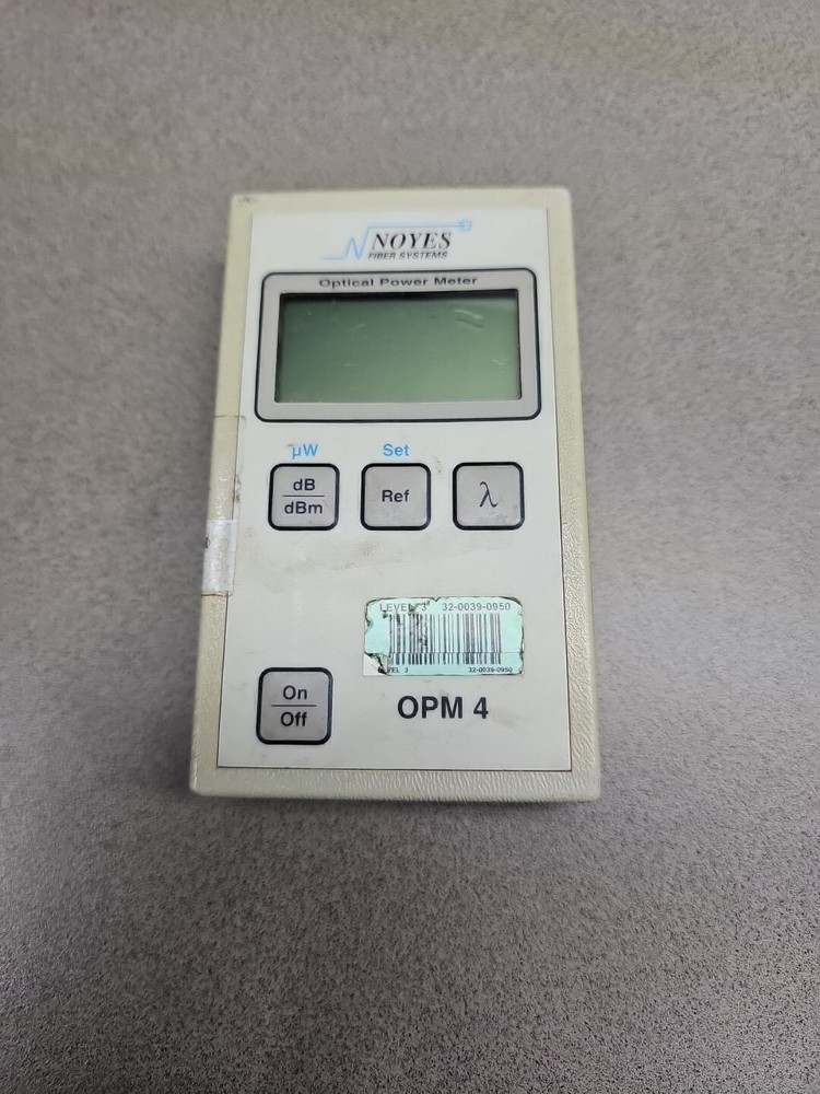 Noyes OPM4-4C Optical Power Meter Unit