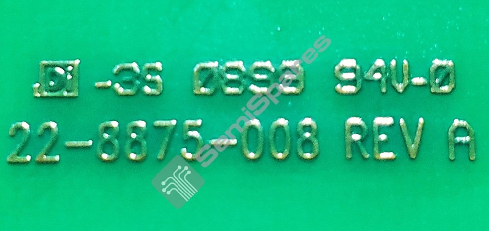 ONTRACK 22-8875-008 DC MOTOR EXTENDER PCB ASSEMBLY