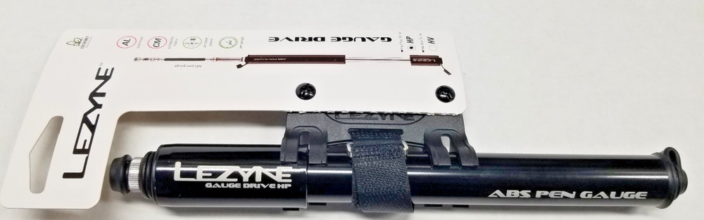 Lezyne ABS Mini Guage Drive HP Small black pump