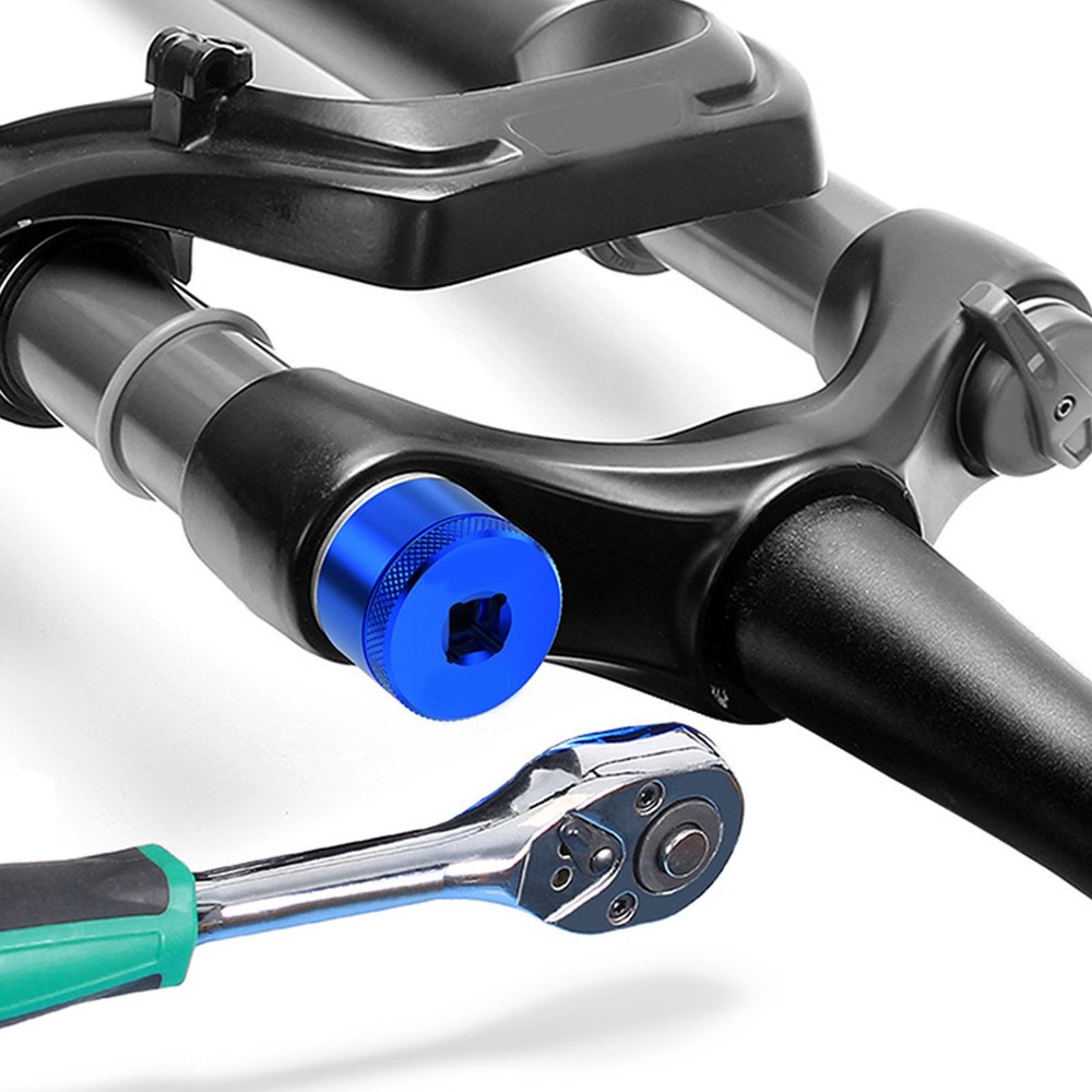 Bike Front Fork Cap Socket Tool 24mm Hex Suspension Fork Air Chamber Cap Socket