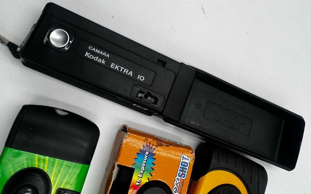 Vintage Disposable camera single use camera collection 6 cameras