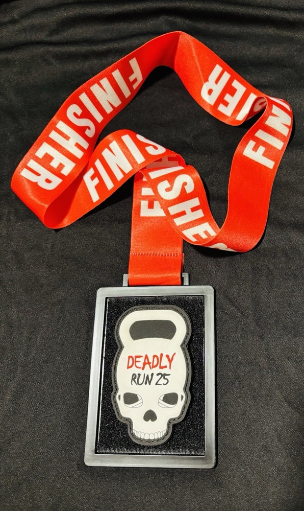 Deadly Dozen Patch Holder Medal Matte Finish