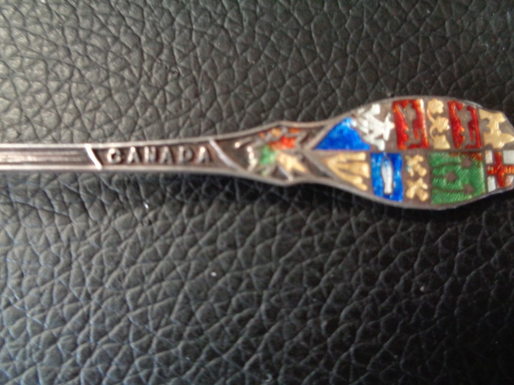 Antique Jasper Canada Sterling Spoon