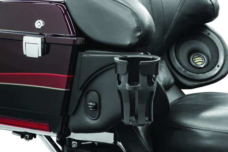 Kuryakyn 6489 Reflex Drink Holder-passenger Mount Black