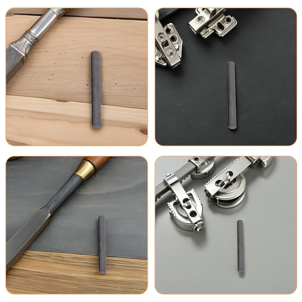 10 Pcs Graphite Carbon Rods 6 mm Diameter Stirring Rods for Melting