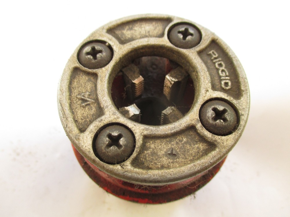 Ridgid 1/4-00-R Ratchet Pipe Threader Die Head