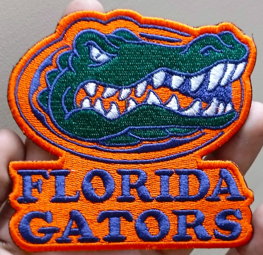 Florida Gators NCAA Team Logo Iron On Patch - Sew Patch - Embroidered Patch